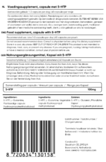 5-HTP label