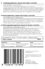 Acetyl L-Carnitine label