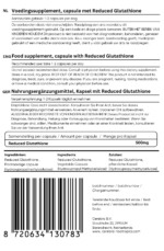 Reduced Glutathione label
