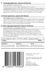 Matcha label