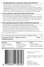 Valeriaan Wortel extract