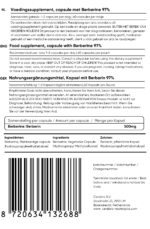 Berberine label
