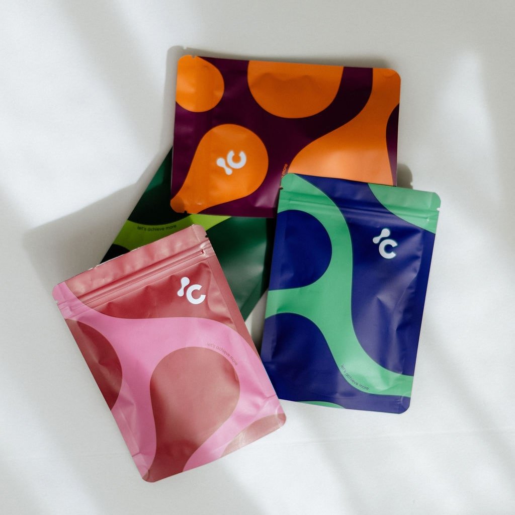 Cerebra Nootropics in 4 packs highlighted.